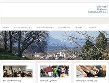 Tablet Screenshot of diabetesakademie.net